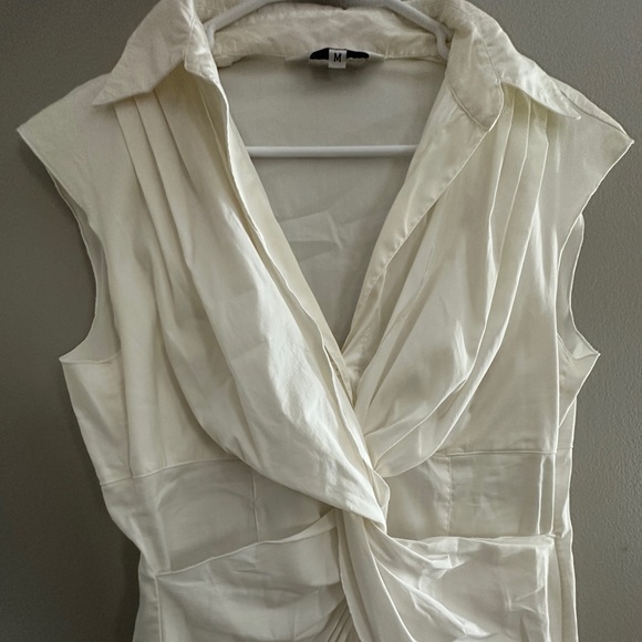 Trina Turk Cream Blouse - Picture 1 of 4